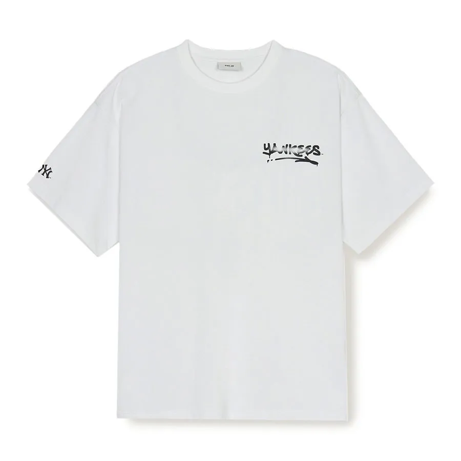 ☆MLB Korea☆ Basic Heavyweight Mega Overfit Short Sleeve T- Áo Thun MLB Basic Heavyweight Mega Overfit Short Sleeve T