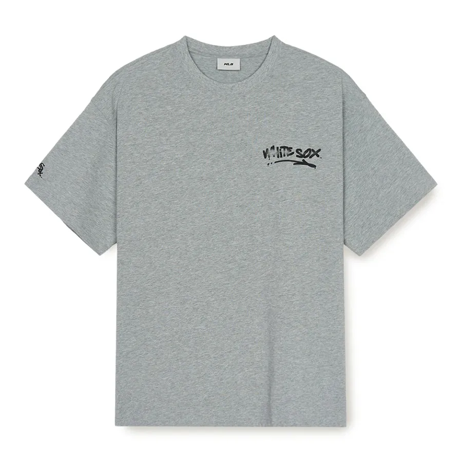☆MLB Korea☆ Basic Heavyweight Mega Overfit Short Sleeve T- Áo Thun MLB Basic Heavyweight Mega Overfit Short Sleeve T