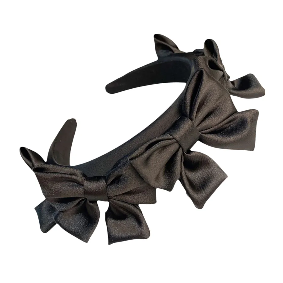Băng Đô Meri Pretty Bow HC137 Màu Đen