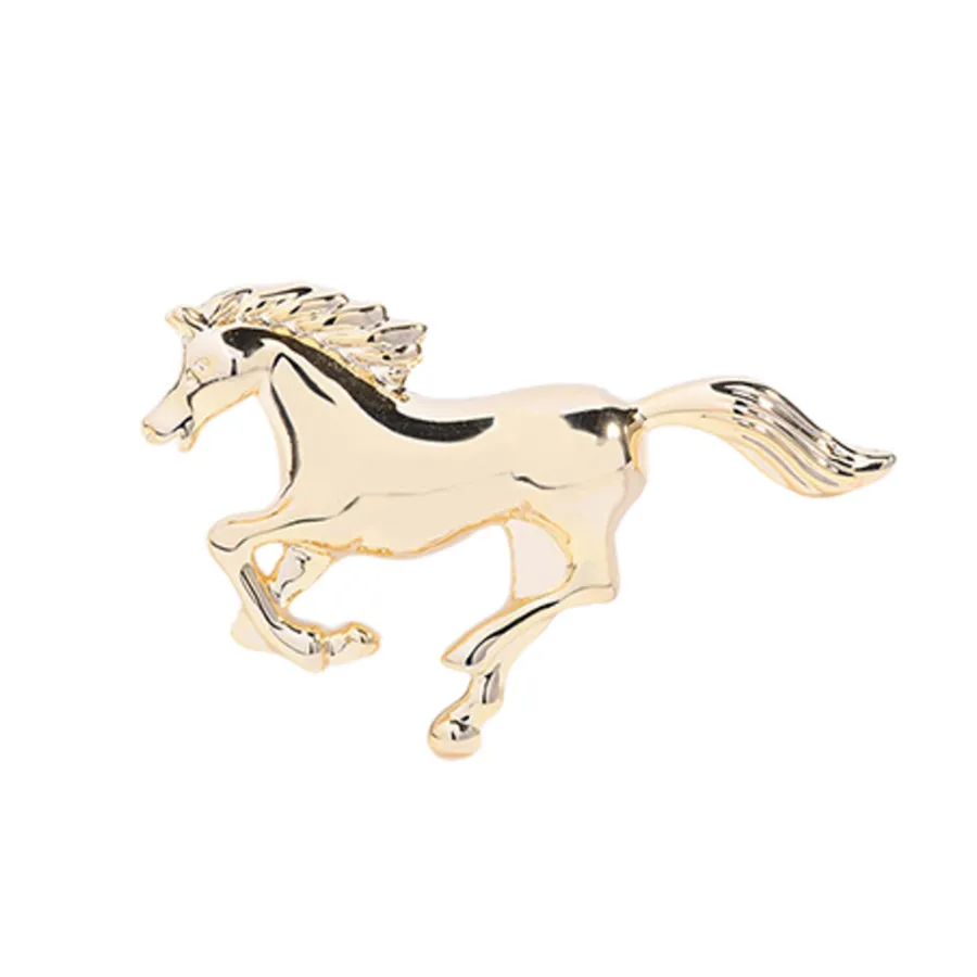 Cài Áo Nữ Meri Golden Horse BR874 Màu Vàng Gold