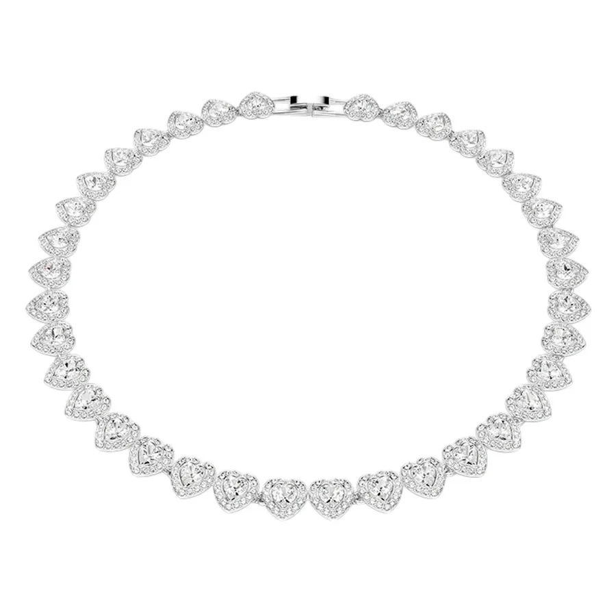 Dây Chuyền Nữ Swarovski Capsule Heart 5720857 Màu Bạc