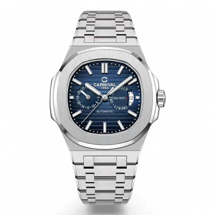 Stainless Steel Carnival Watch Automatic Đồng Hồ Nam Carnival