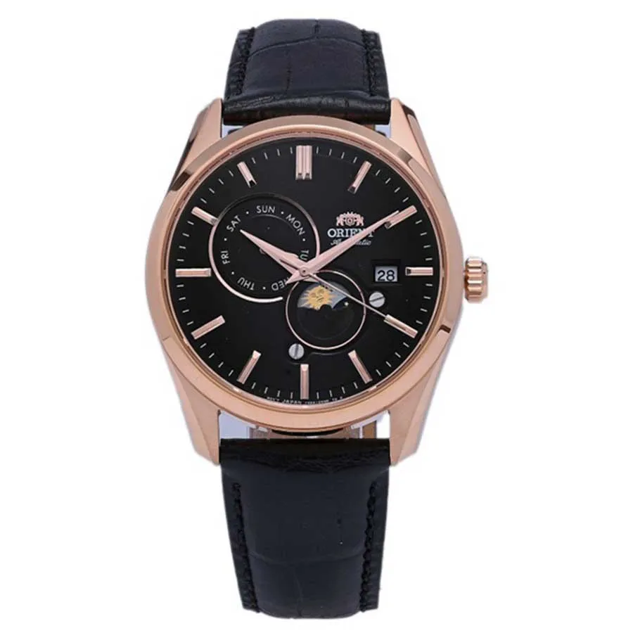 Đồng Hồ Nam Orient Sun And Moon Gen 5 RA-AK0309B10B Màu Đen - Vàng