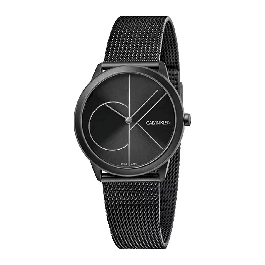 Đồng Hồ Nữ Calvin Klein CK Minimal Black Dial Watch K3M5245X Màu Đen