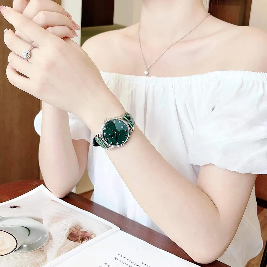 Đồng Hồ Nữ Gucci YA126585 G-Timeless Green 29mm Màu Xanh Green