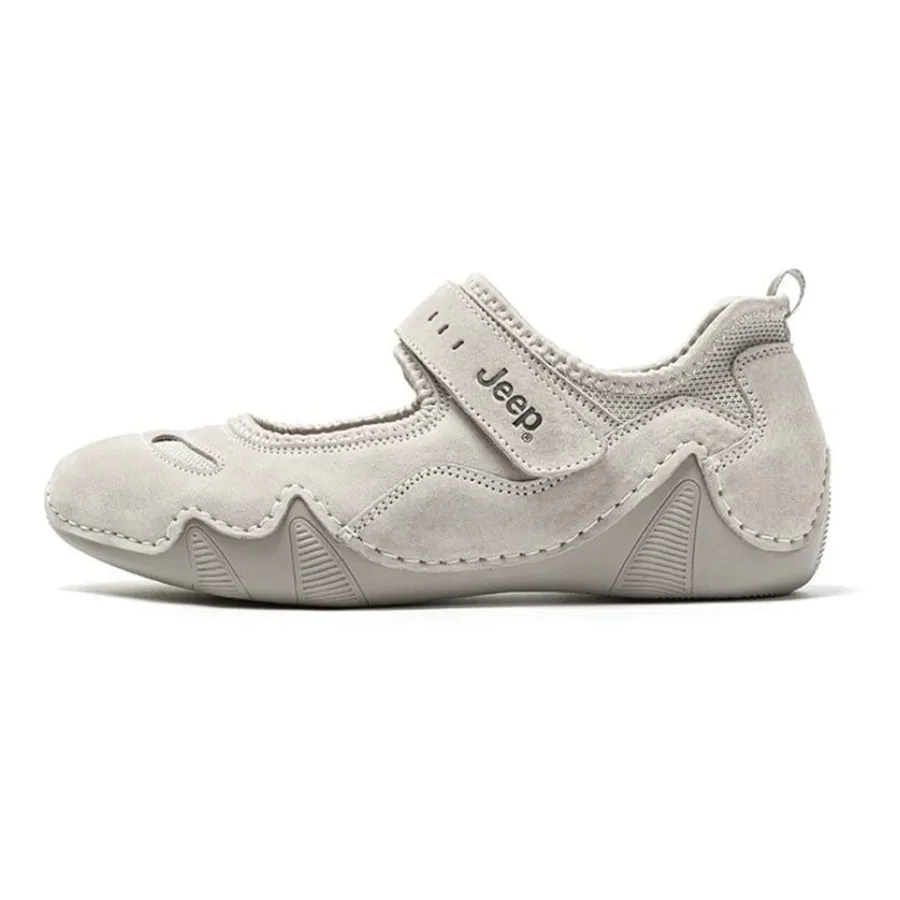 Giày Búp Bê Nữ Jeep Outdoor Classic Grey PX231WAS575C-T0054 Màu Ghi Size 35