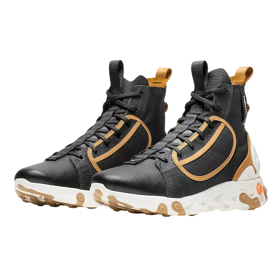 Giày Thể Thao Nam Nike React Ianga 'THE10TH' Noir/Blé AV5555-001 Màu Đen Size 41