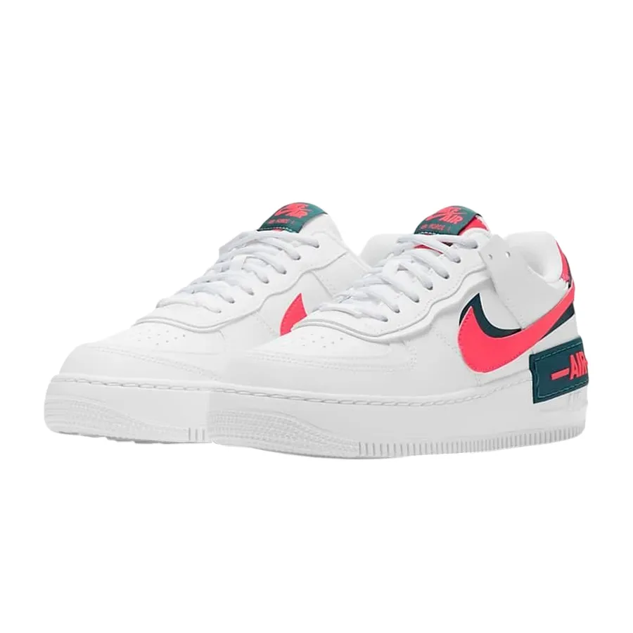 Giày Thể Thao Nike Air Force 1 Shadow SE W “Solar Red” DB3902-100 Màu Trắng Size 38.5