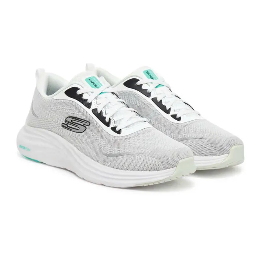 Giày Thể Thao Nữ Skechers Causal Sneaker Vapor Foam-Smooth Ride 150028/WBK White Màu Trắng Xám Size 38 (No Box)