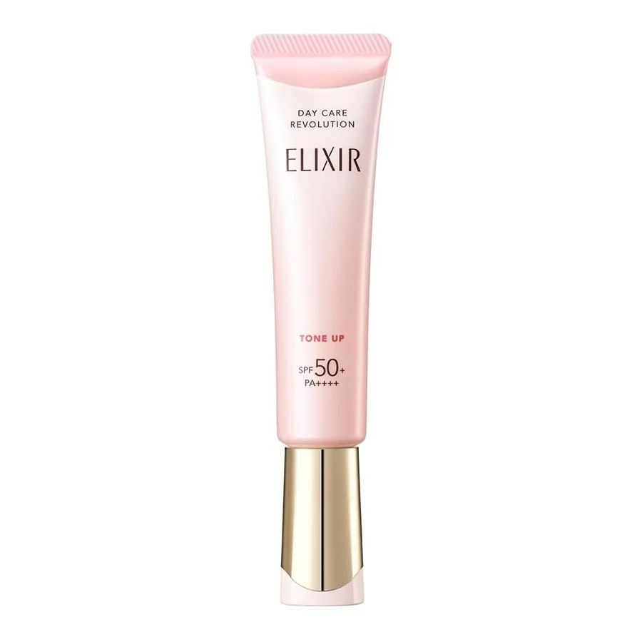 Kem Chống Nắng Nâng Tone Da Elixir Day Care Revolution SPF50 35g