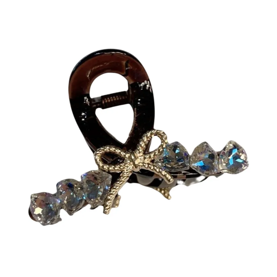 Kẹp Tóc Nữ Meri Twinkle Bow HC139-Đ Màu Đen