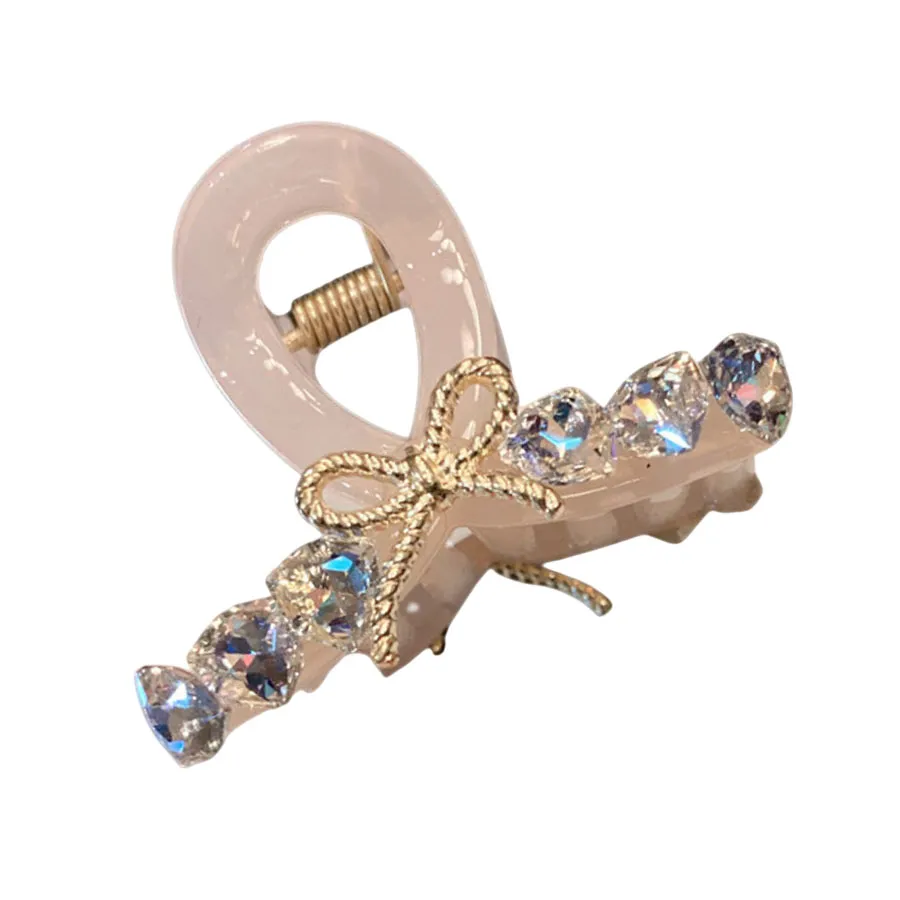 Kẹp Tóc Nữ Meri Twinkle Bow HC139-H Màu Hồng