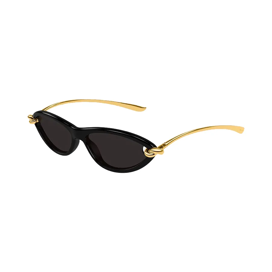 Kính Mát Bottega Veneta BV1390S 001 Sunglasses Màu Đen Vàng