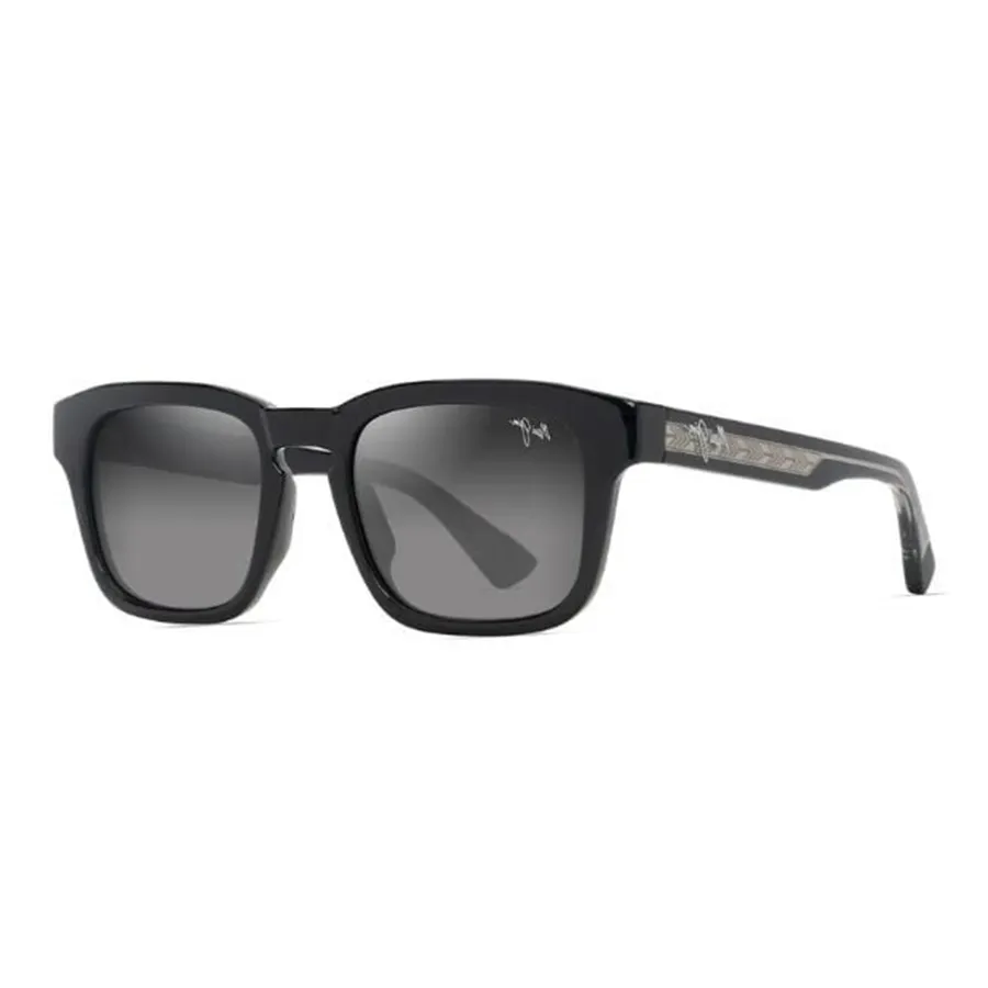 Kính Mát Unisex Maui Jim Sunglasses 643 14GS Màu Xám/Đen