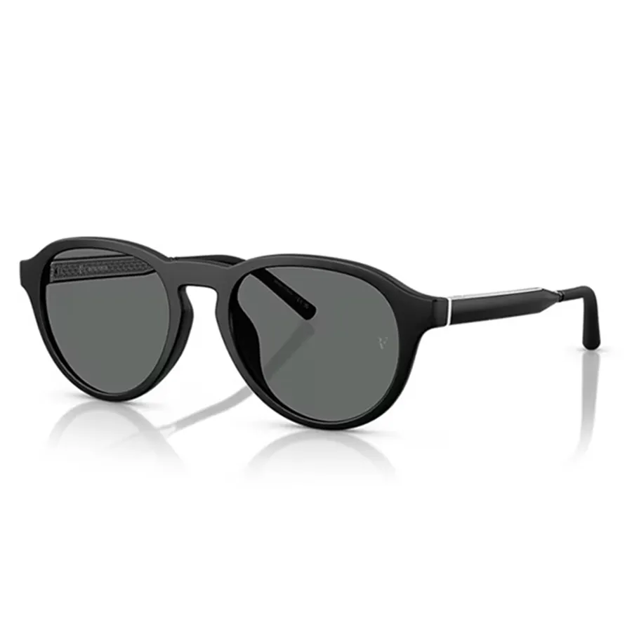 Kính Mát Unisex Oliver Peoples Federer R-8 OV5557SU Sunglasses Màu Đen Xám