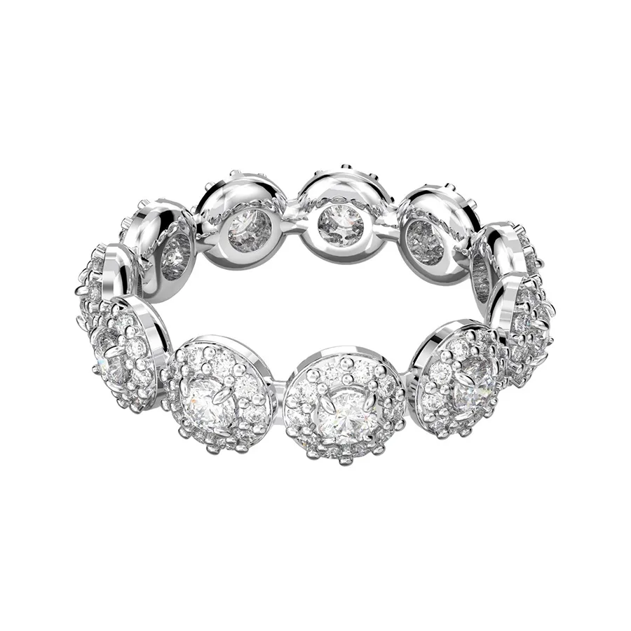 Nhẫn Nữ Swarovski Constella Joia Anel Sliver Ring 5636268 Màu Bạc