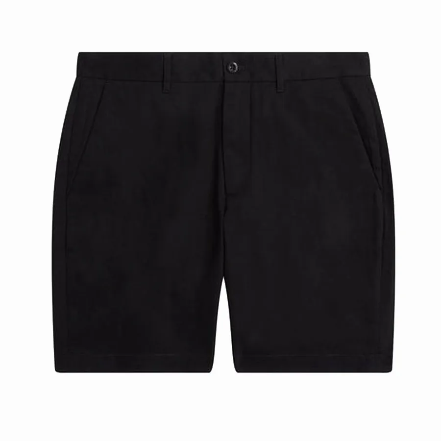 Quần Short Nam Fred Perry Men's Classic Logo Black Màu Đen Size 30