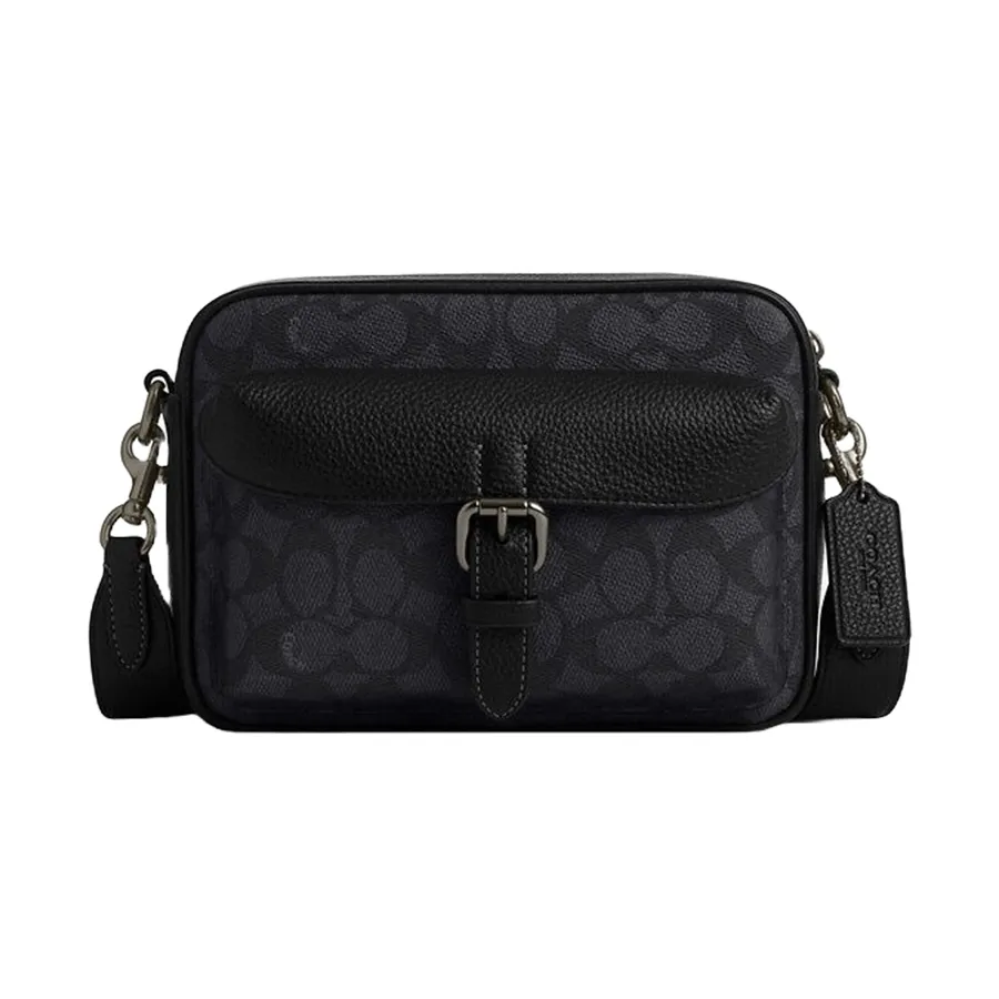 Túi đeo chéo nam Coach Warner Crossbody Bag CW217QBMI5 màu đen than