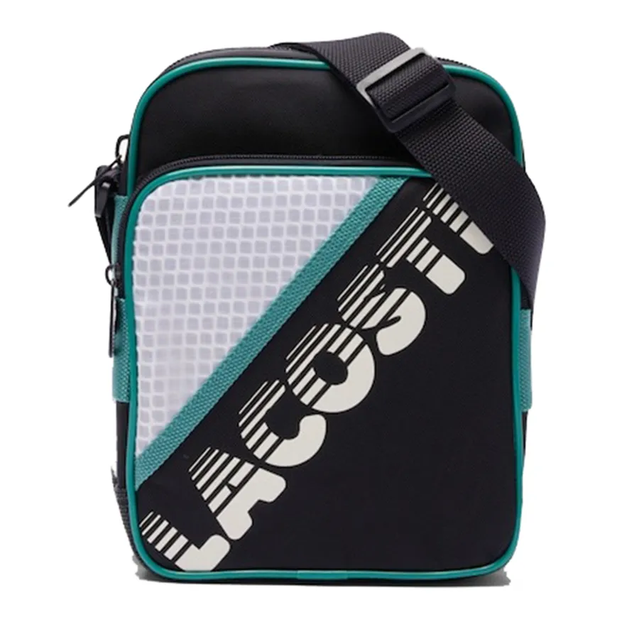 Túi Đeo Chéo Nam Lacoste Men's Brewen Shoulder Bag Men Black Bags NH4853BW-Q86 Màu Đen Xanh