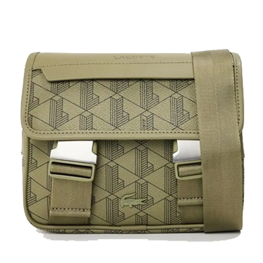 Túi Đeo Chéo Nam Lacoste Men's The Blend Messenger Green Bags Màu Xanh Rêu