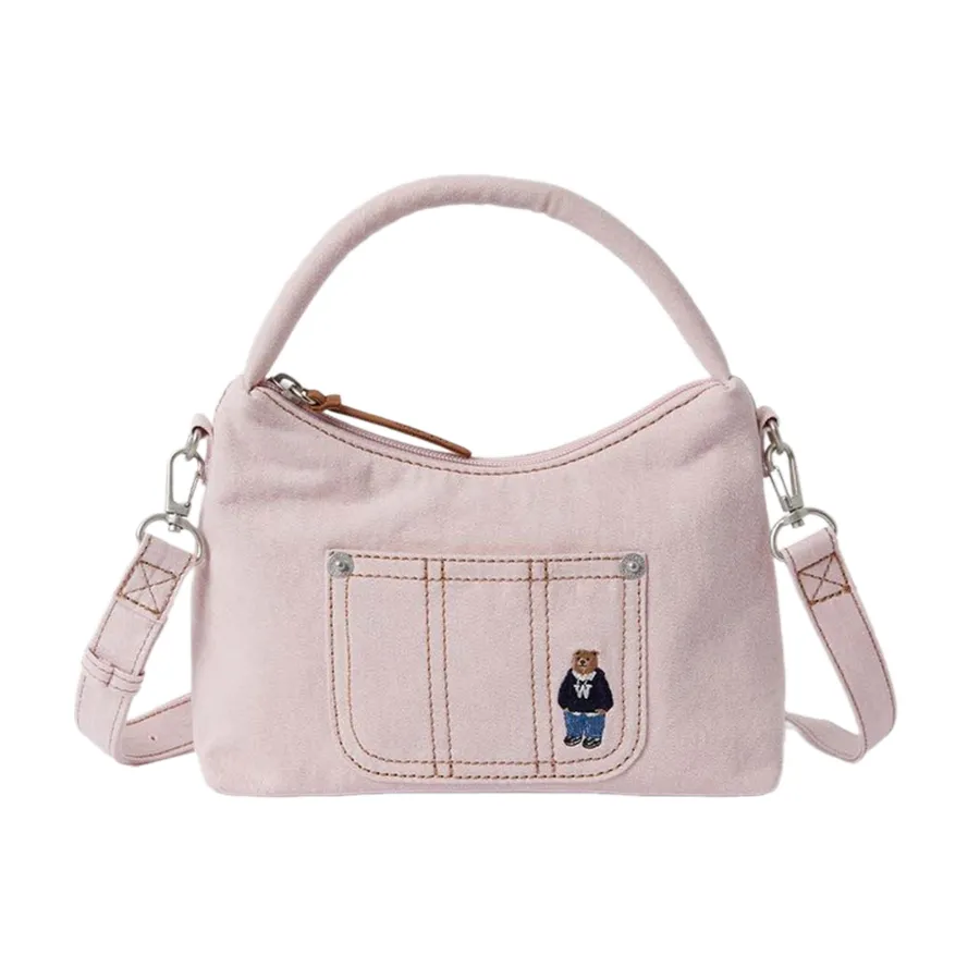 Túi Đeo Chéo WHOAU Steve Hobo Crossbody Bag WHBGF2424A Màu Hồng