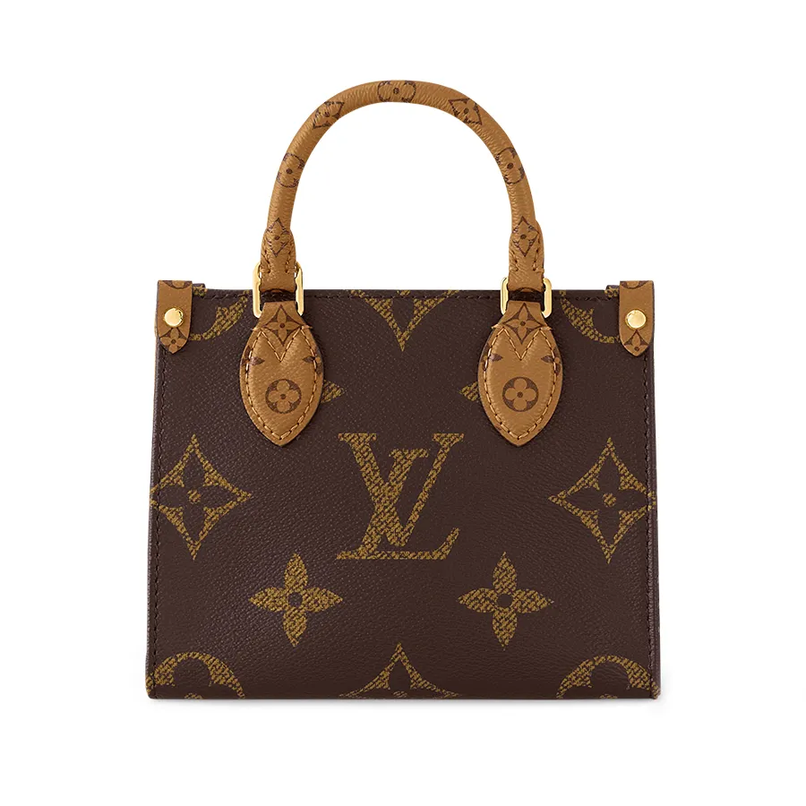 Túi Xách Tay Nữ Louis Vuitton LV On The Go BB Bag M46839 Màu Nâu
