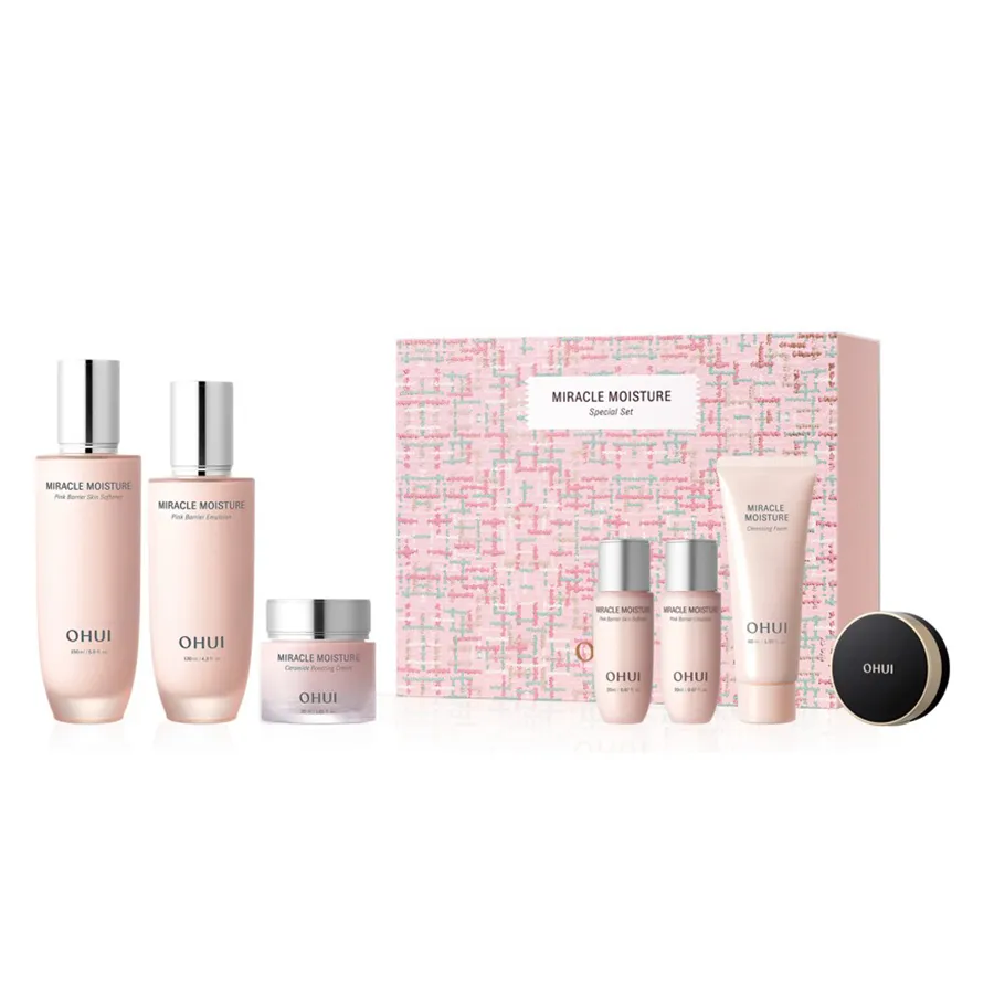 Bộ Dưỡng Ẩm Da Ohui Miracle Moisture 3PCS Set 7 Món