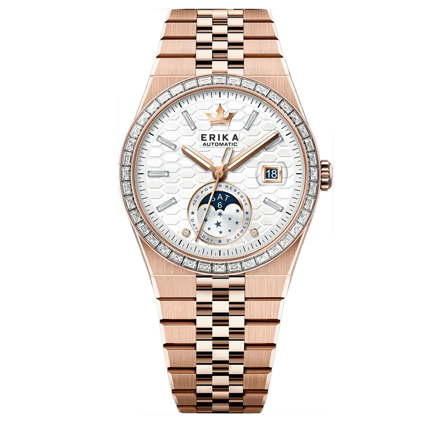 Đồng Hồ Nam Erika LAND-DWELLER 40 – EW ERIKA Màu Vàng Hồng