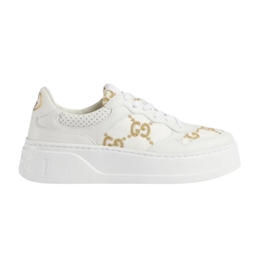 Giày Sneaker Nữ Gucci GG White 670408-AACXG-9059 Màu Trắng Size 36