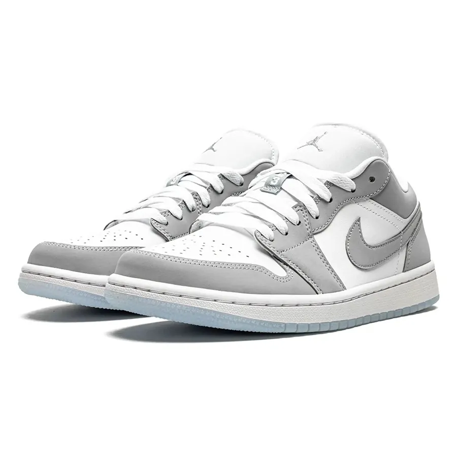 Giày Thể Thao Nike&nbsp;Air Jordan 1 Low White Wolf Grey W DC0774-105 Màu Trắng Xám Size 35.5