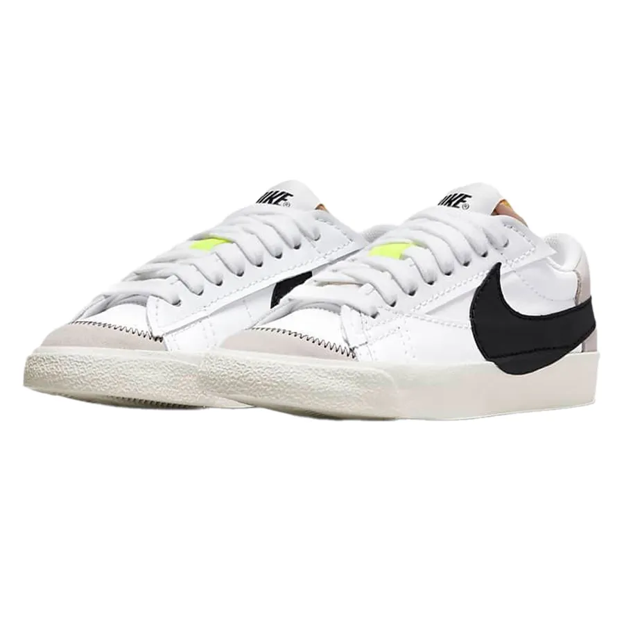Giày Thể Thao Nike Blazer Low Jumbo White Black Shoes DQ1470-101