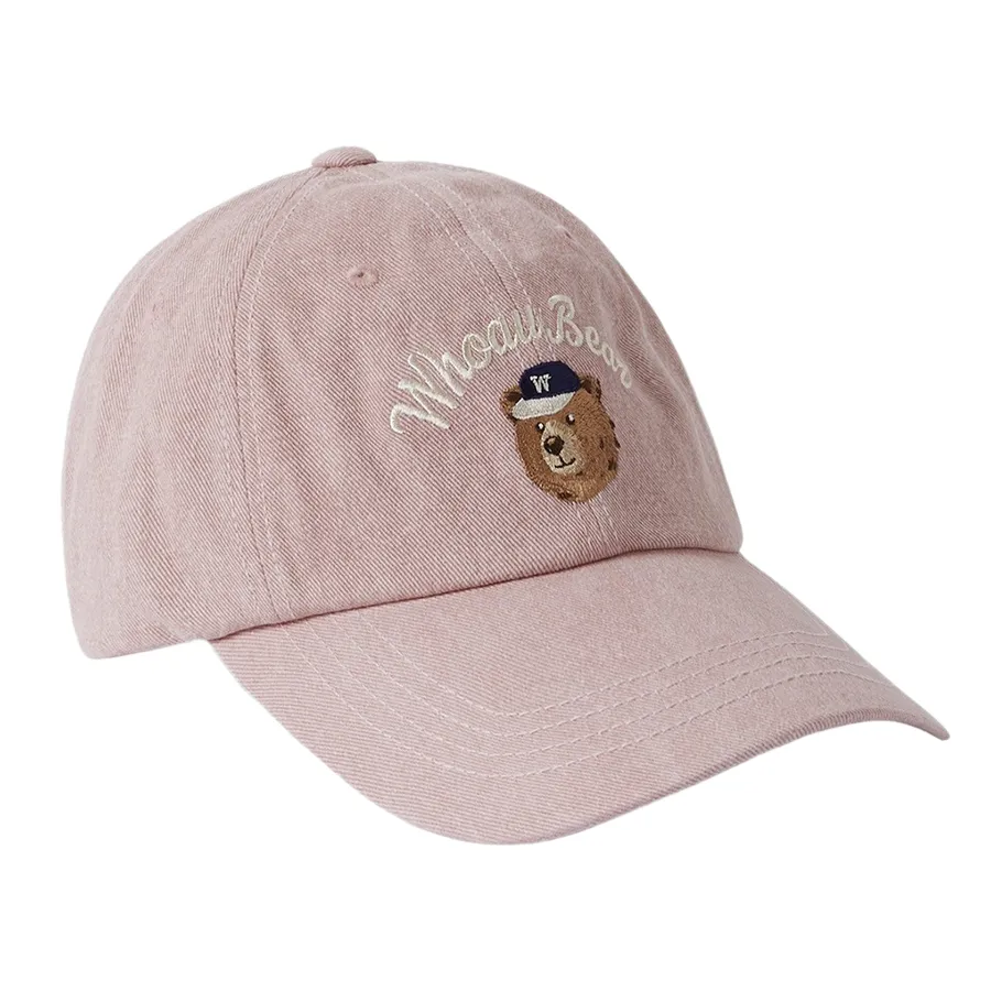 Mũ WHOAU Steve Head Patch WHACF4921A Màu Hồng