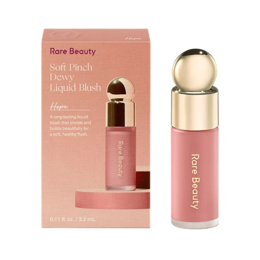 Phấn Má Dạng Kem Rare Beauty Soft Pinch Liquid Blush Mini Hope Màu Hồng Nude 3.2ml