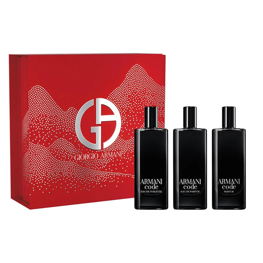 Set Nước Hoa Nam Giorgio Armani Beauty Men's 3-Pc Armani Code Fragrance  Discovery Mini 15ml x
