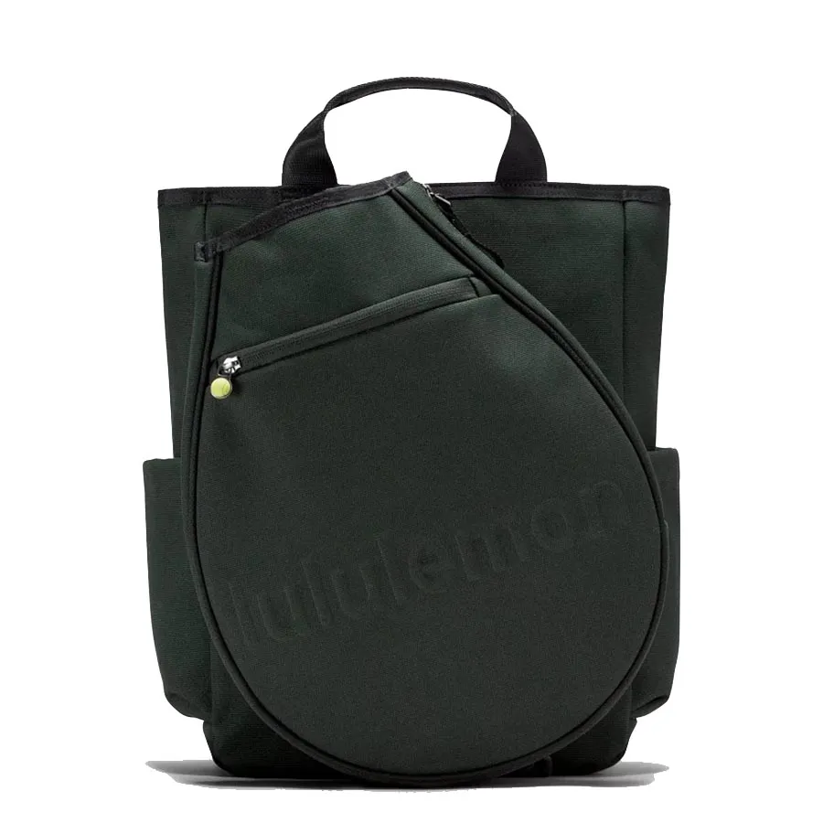 Set Túi Lululemon Unisex Racket Bag 19L For Tennis/ Badminton/ Pickleball - 3 pack - Freesize Màu Xanh Đen (Tặng 1 Đôi Tất)