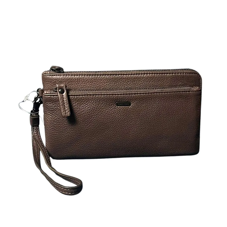 Túi Cầm Tay Nam Gianni Conti 1812216-28 Màu Nâu Vua Hàng Hiệu