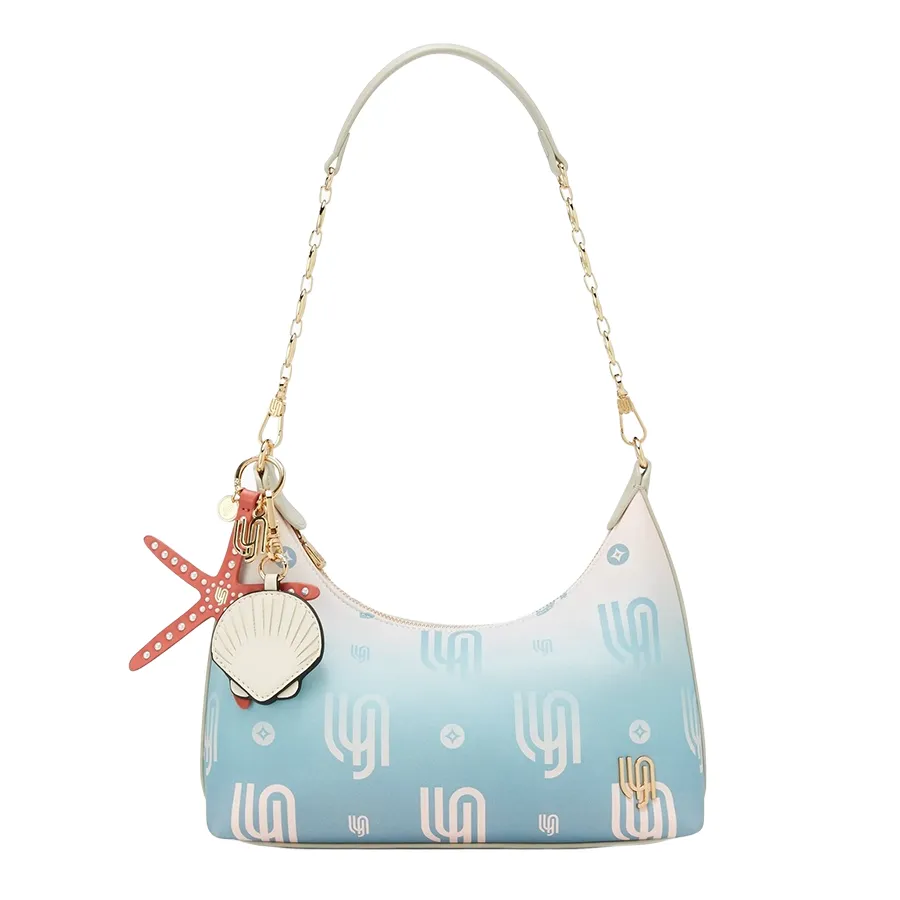 Túi Đeo Vai Nữ Lyn Coral Infinite Shoulder Bag Blue LL25CBM335 Màu Xanh Blue
