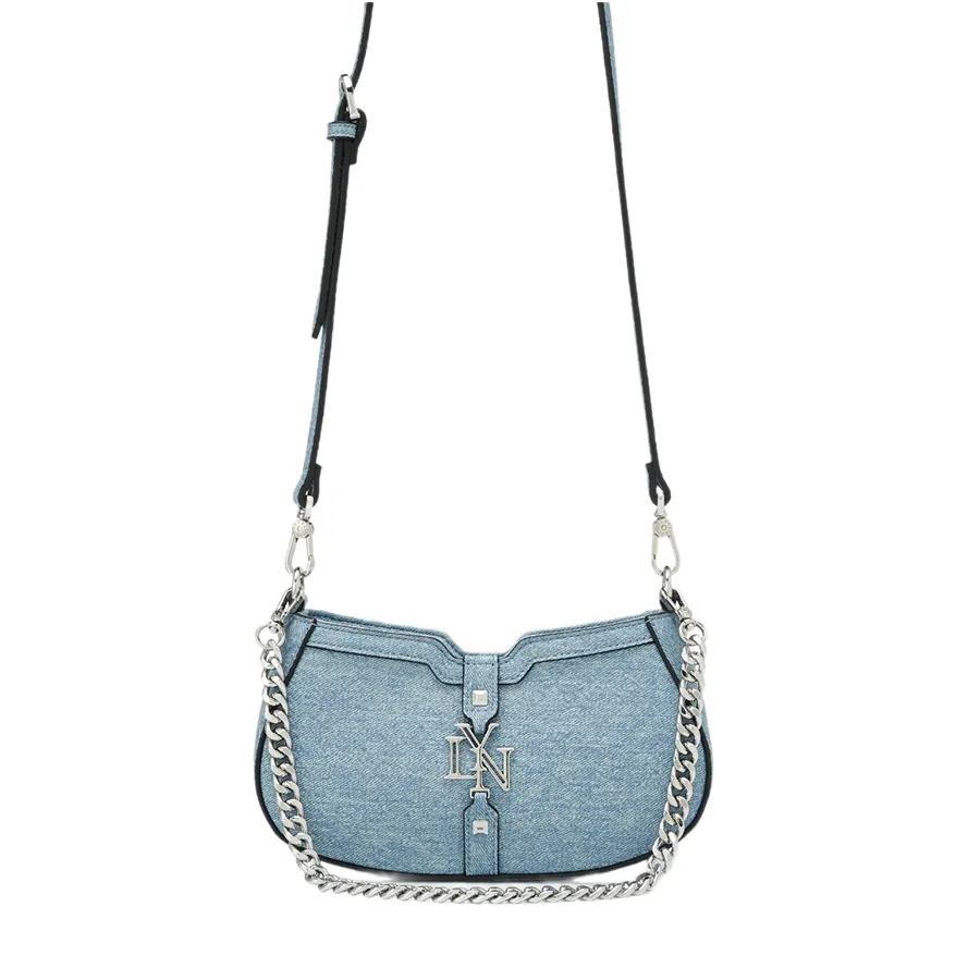 Túi Đeo Vai Nữ Lyn Galas S Shoulder Bag Blue Variation 2 LL25SBS319 Màu Xanh Blue