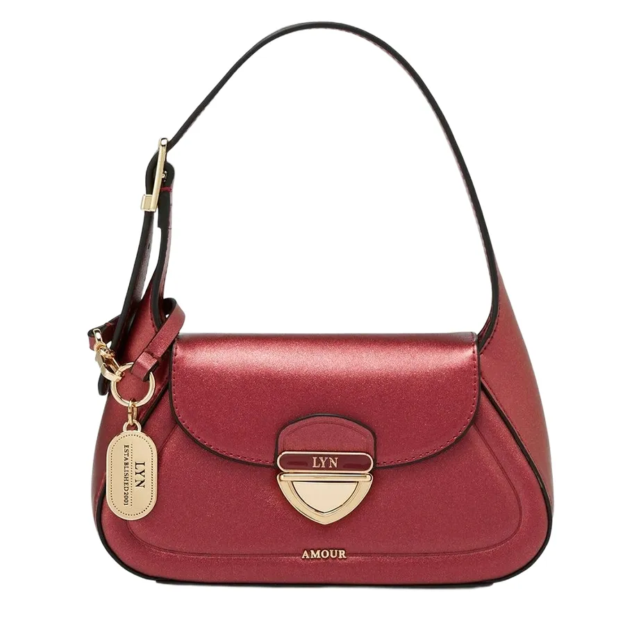 Túi Đeo Vai Nữ Lyn Lena Mini Shoulder Bag Red LL25CBF103 Màu Đỏ