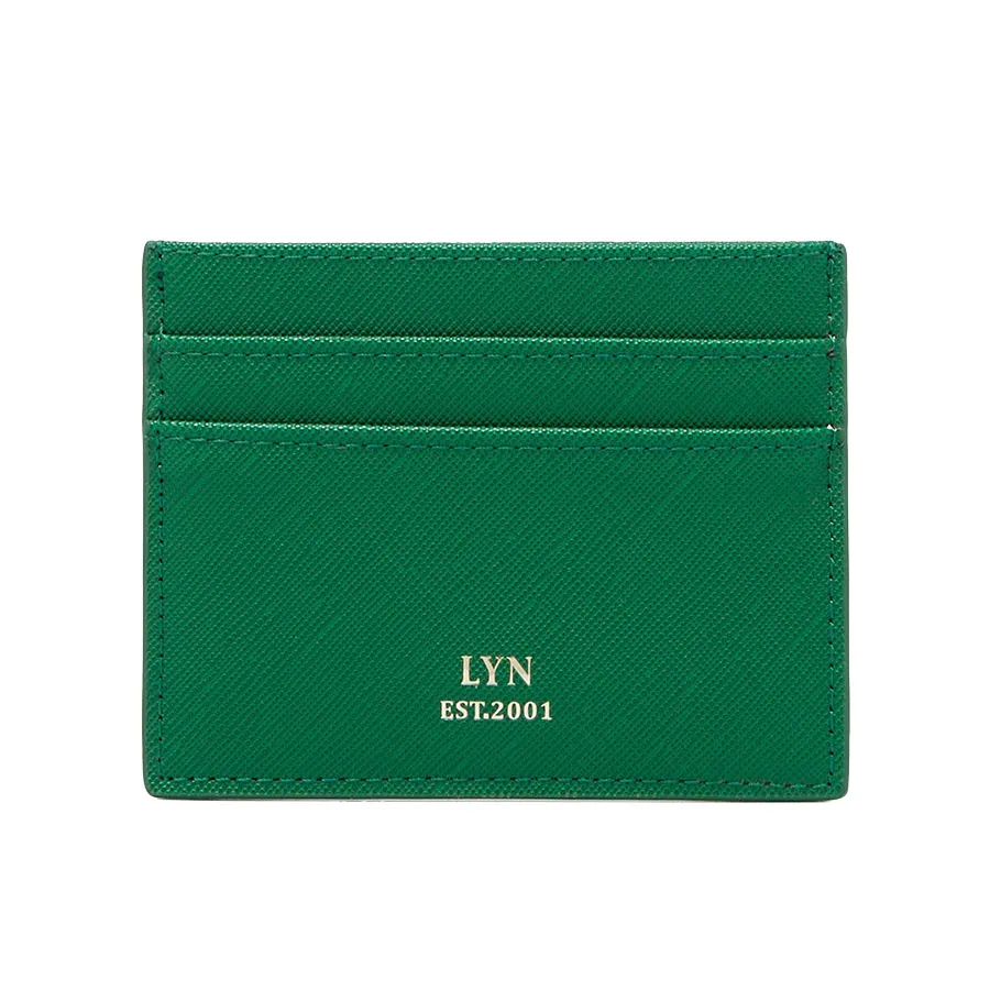 Ví Đựng Thẻ Nữ Lyn Babie Multi Card Holder Wallet - Green LL25CWF059 Màu Xanh Green