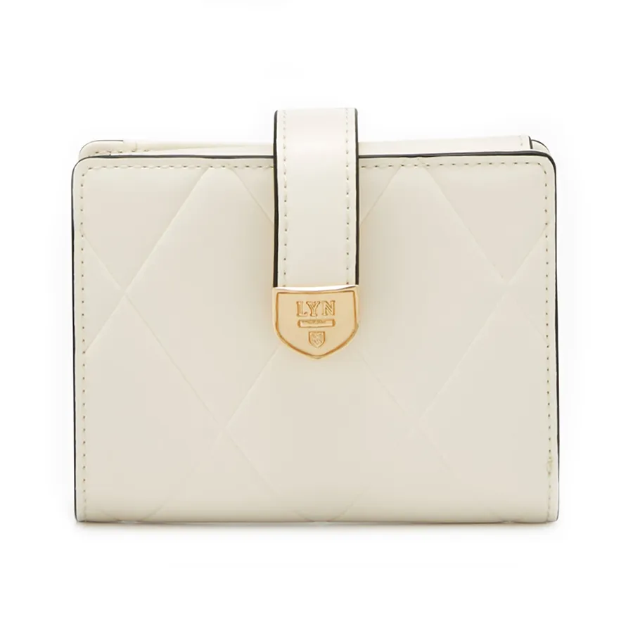 Ví Nữ Lyn Re-Edit Wonder Bi-Fold Wallet - Ivory L25FWWA017 Màu Kem