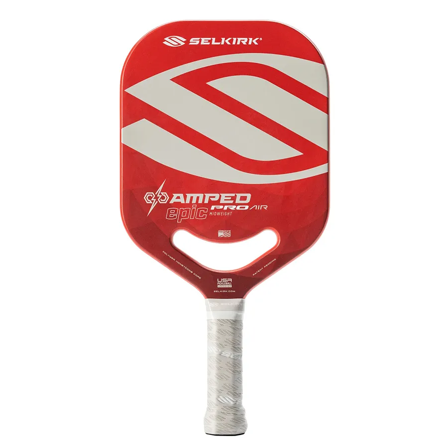 Vợt Pickleball Selkirk Amped Pro Air Epic Màu Đỏ Trắng