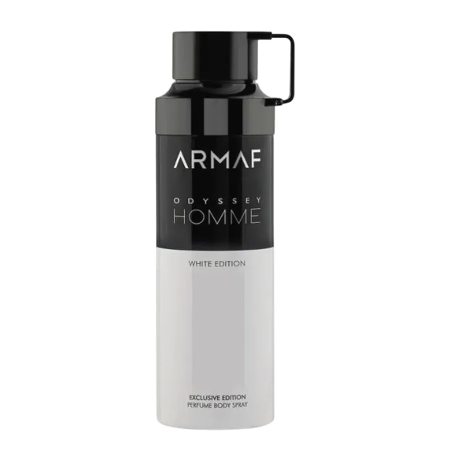 Xịt Thơm Toàn Thân Hương Nước Hoa Nam Armaf Odyssey Homme White Edition Body Spray 200ml