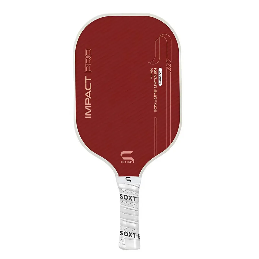 Vợt Pickleball Soxter Impact Pro 1.0 16mm Màu Trắng