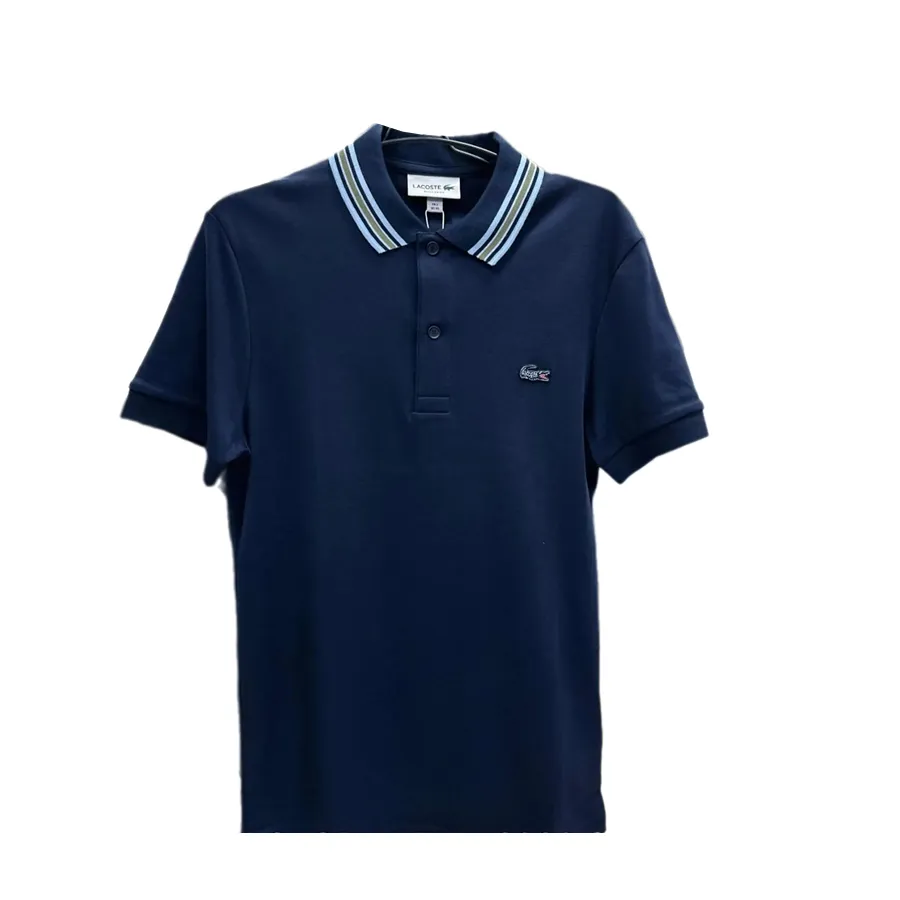 Áo Polo Nam Lacoste Men's Regular Fit – DH5661 166 Màu Xanh Navy