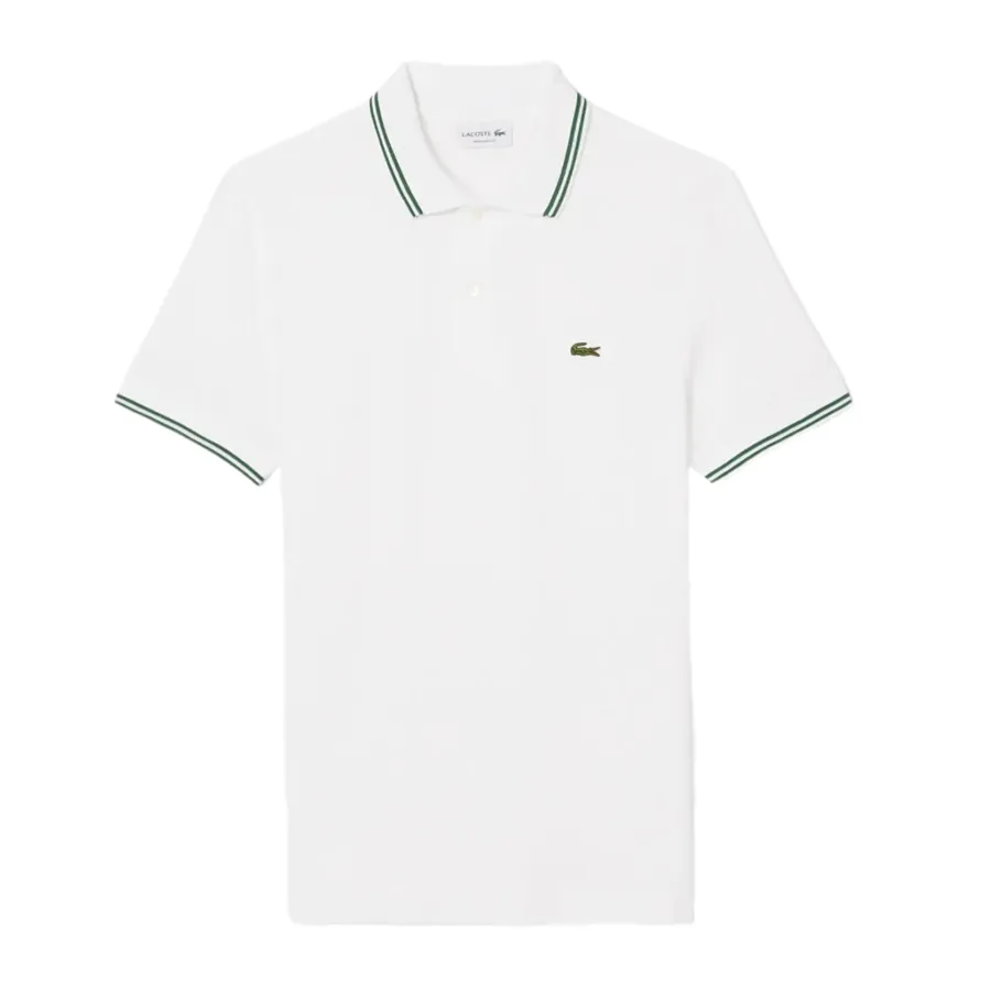 Áo Polo Nam Lacoste Regular Fit PH2743 001 Màu Trắng Size 4