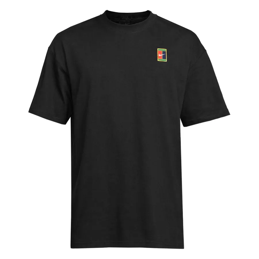 Áo Thun Nam Nike Court Men's Max90 Tennis T-Shirt HJ3362-010 Màu Đen Size M (Form Over))