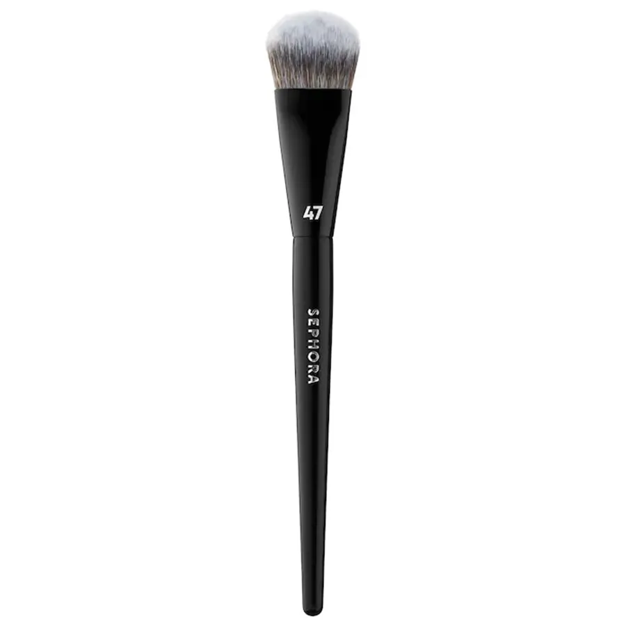 Pinceau Fond De Teint Lussoni Make Up Pro 142 Angled - Idéal Pour Un Maquillage Pro