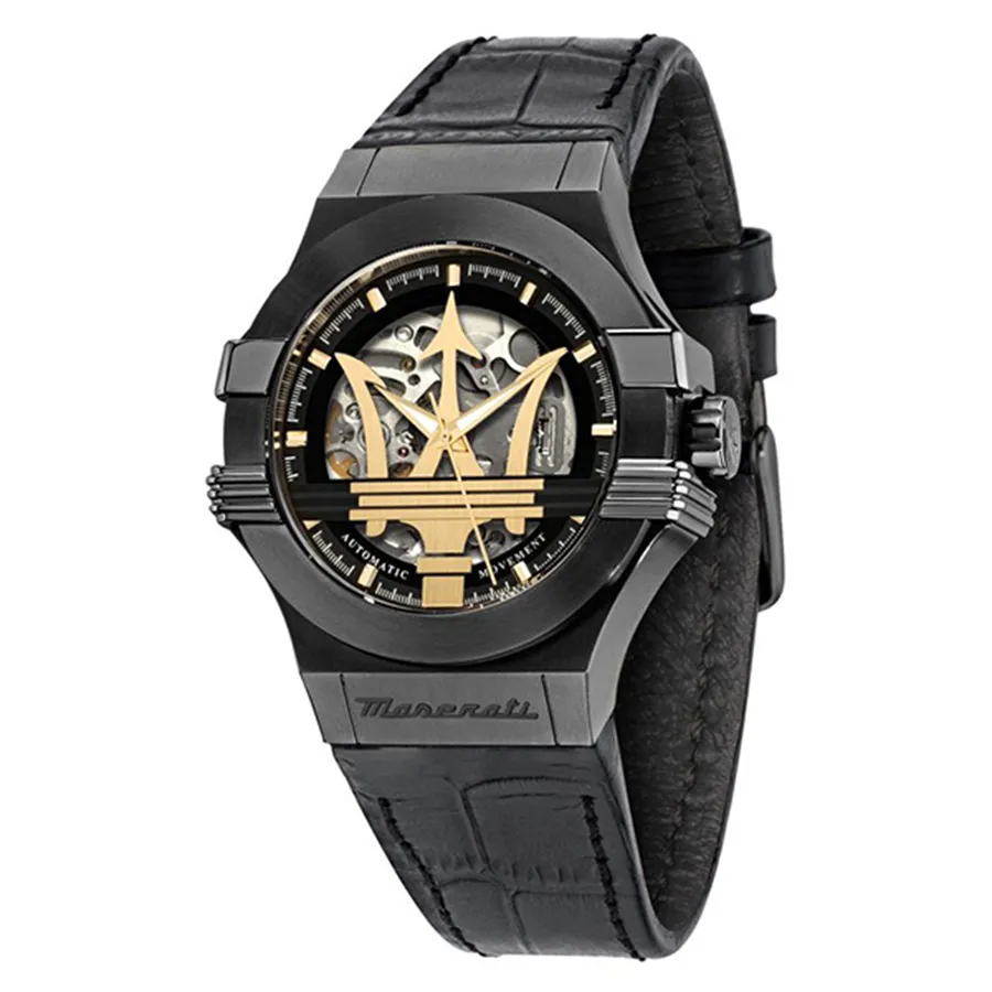 Đồng Hồ Nam Maserati Potenza Automatic Black Dial Watch R8821108036 Màu Đen