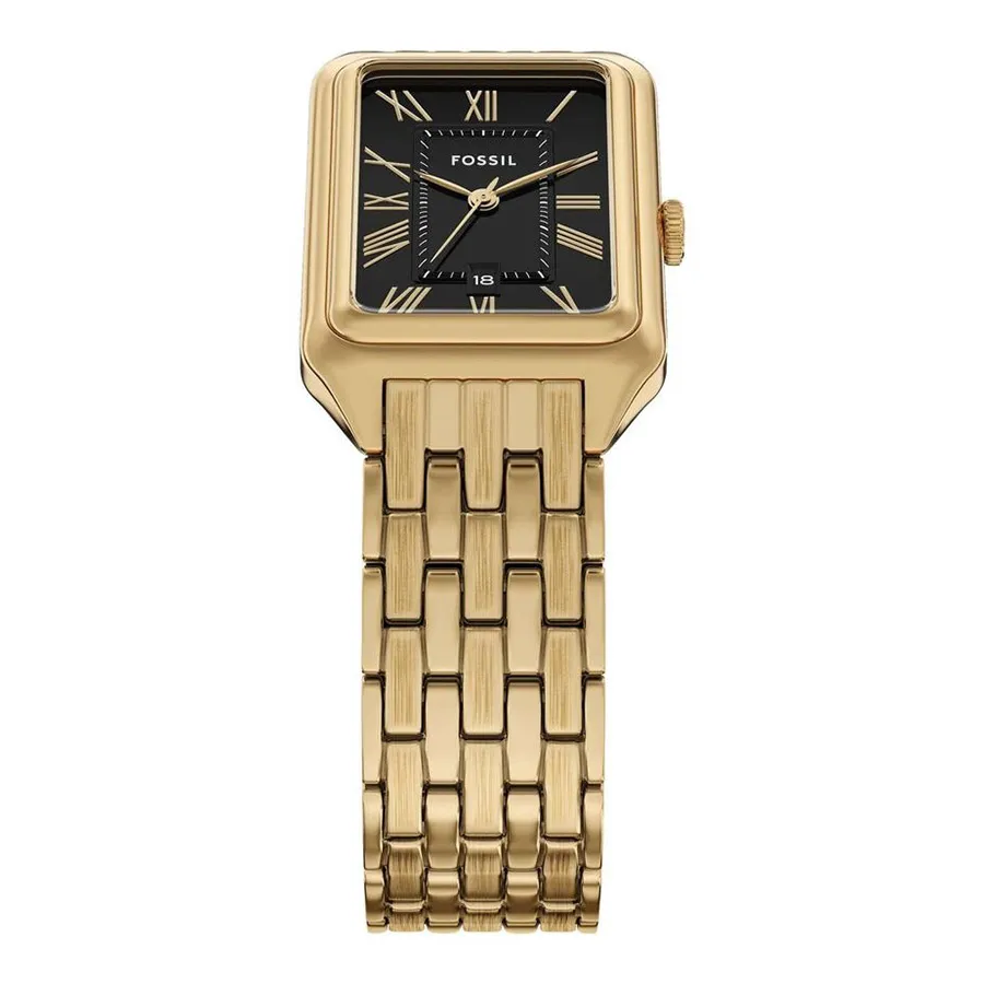 Đồng Hồ Nữ Fossil Raquel Three Hand Date Gold Tone Stainless Steel